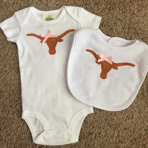Texas Longhorn Baby Set