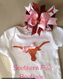 Texas Longhorn Baby Set
