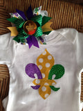 Girls Fleur-de-lis Shirt