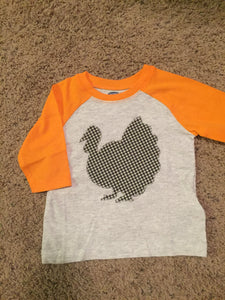 Boys Turkey Raglan