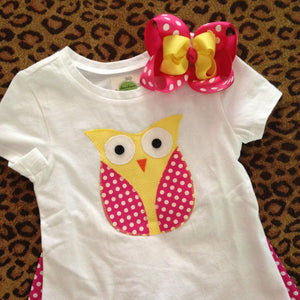 Girls Owl Shirt