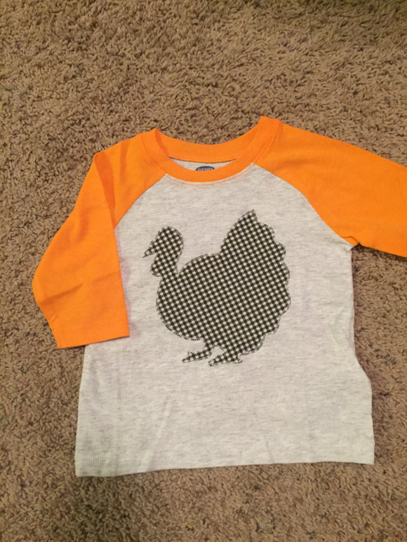 Boys Turkey Raglan