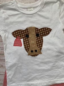 Boys Cow Shirt