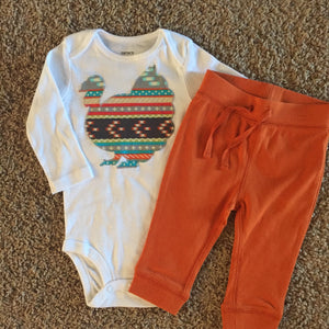 Boys Aztec Turkey Outfit
