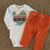 Boys Aztec Turkey Outfit