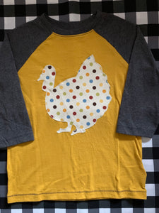 Boys Polka-Dot Turkey Raglan
