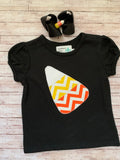 Girls Candy Corn Shirt