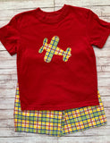 Boys Airplane Shirt & Shorts