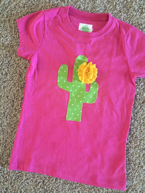 Girls Cactus Shirt