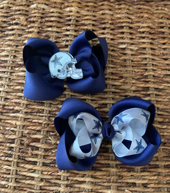 Dallas Cowboys Hairbow