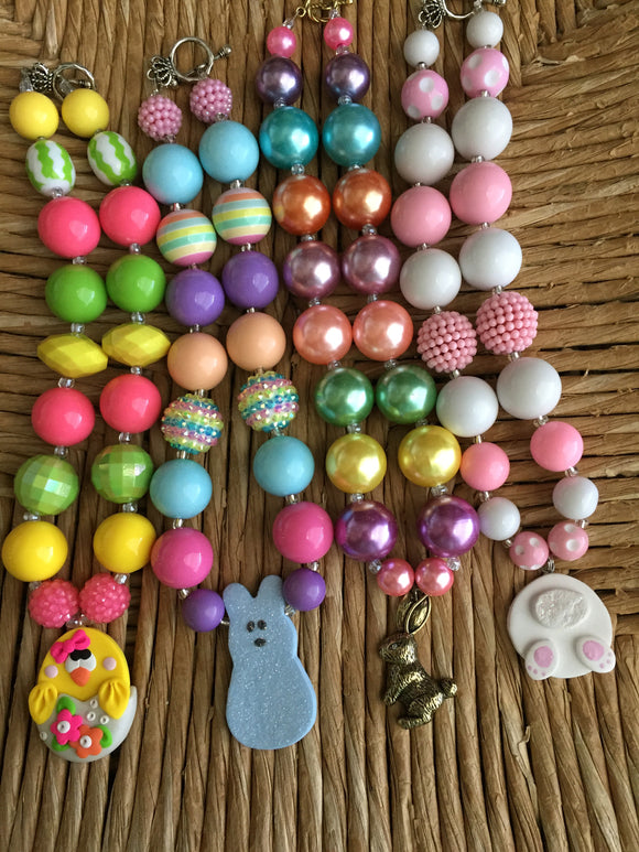 Girls Easter Necklaces