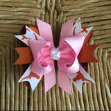 Texas Longhorns Boutique Layered Hairbow