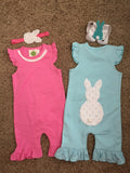 Girls Bunny Romper