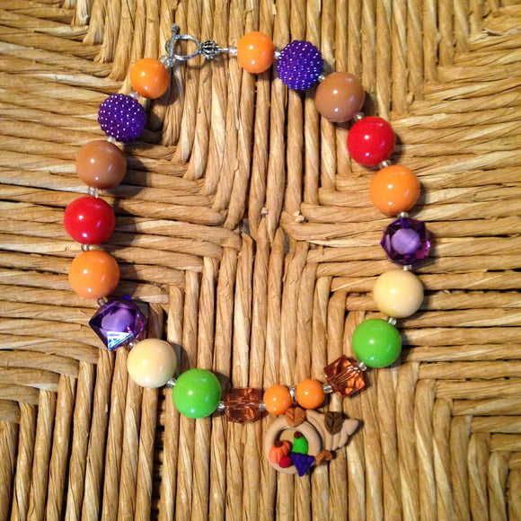 Girls Cornucopia Necklace