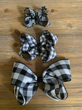 Buffalo Plaid Bows