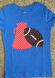 Girls Football Shirt - pick your colors!