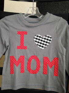 Boys ‘I Heart Mom’ Shirt