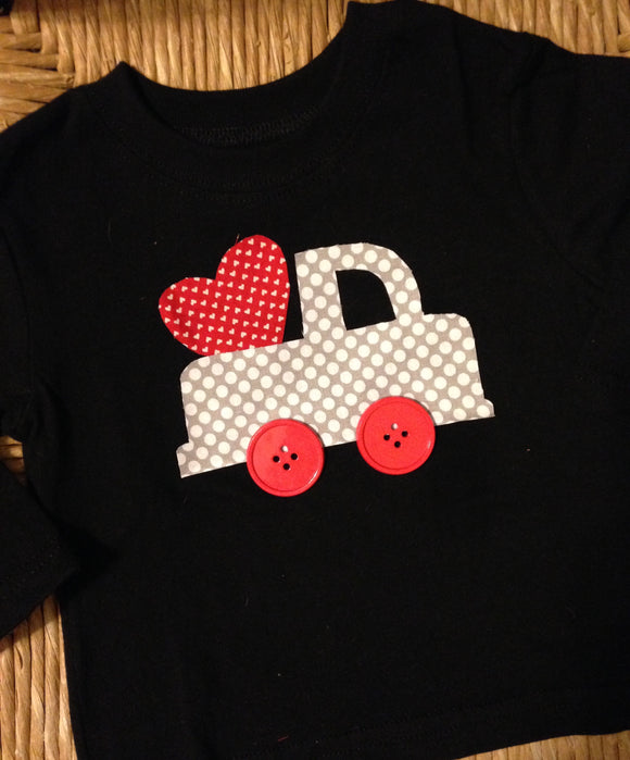 Boys Heart Truck Shirt