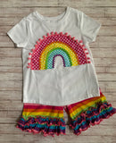 Girls Rainbow Shirt