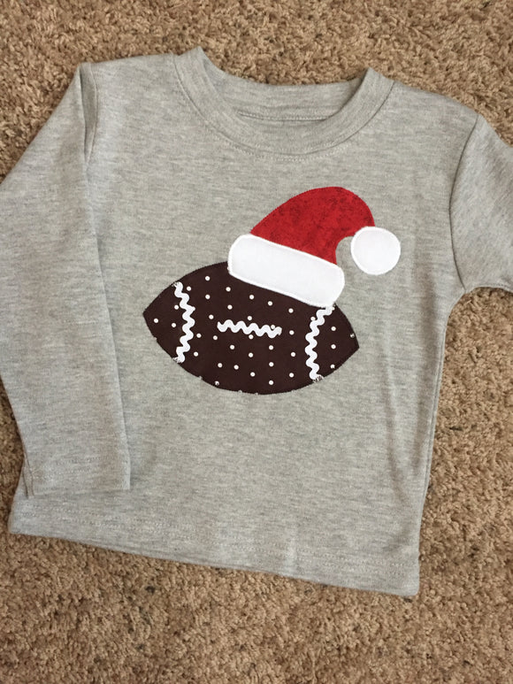 Boys Christmas Football Shirt
