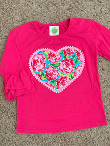 Floral Heart Shirt