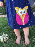 Girls Owl Dress