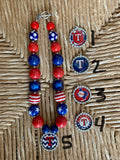 Girls Texas Rangers Necklace