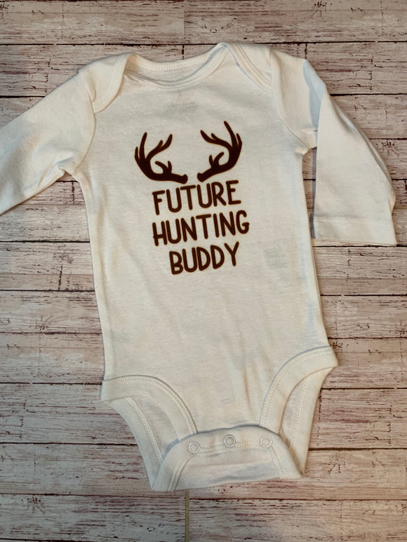 Future Hunting Buddy Onesie